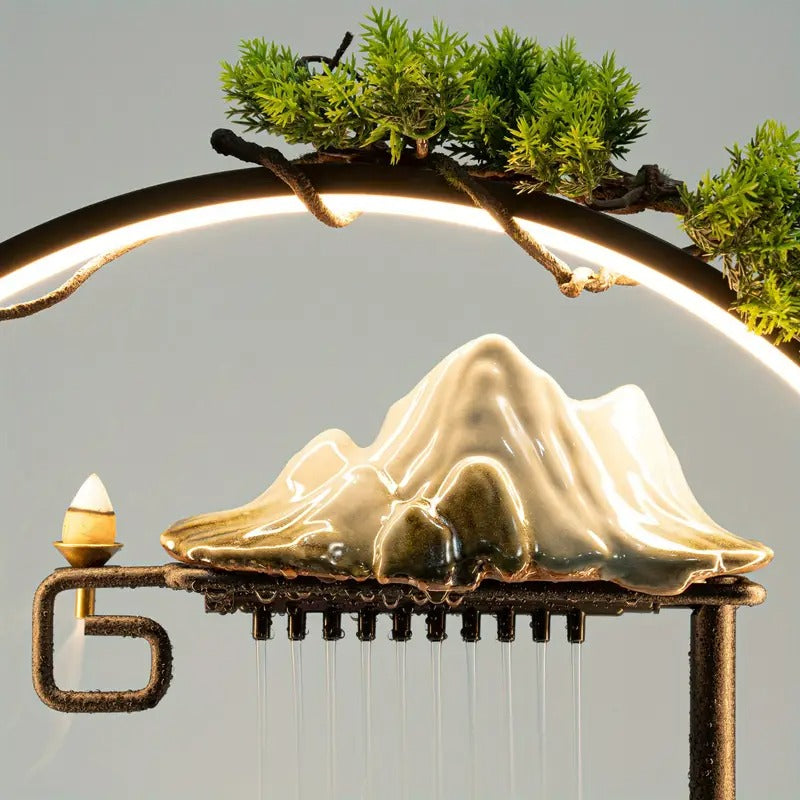 LED Tabletop Waterfall Fountain