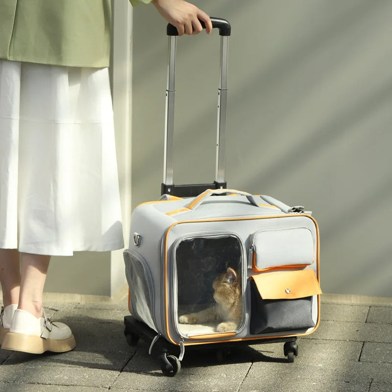 Pet Travel Trolley Suitcase