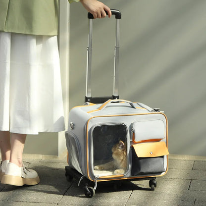 Pet Travel Trolley Suitcase