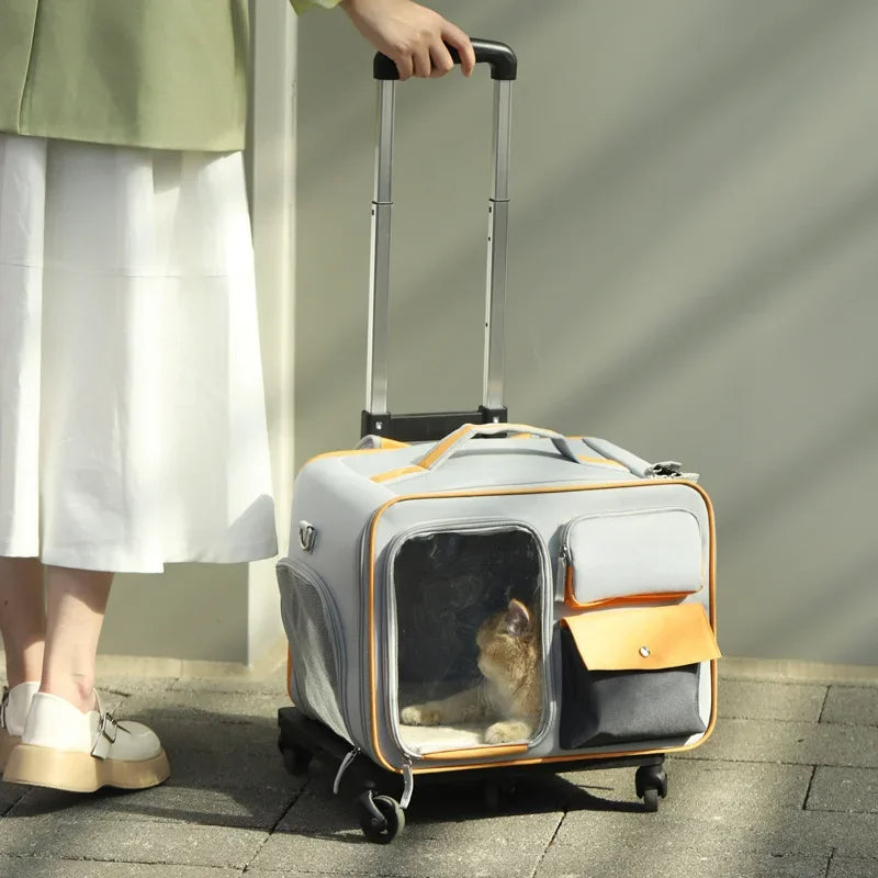 Pet Travel Trolley Suitcase